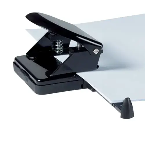 Petrus Furador de Papel Retro 5,5mm Metal Rosa