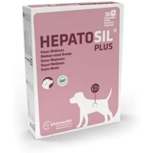 Pharmadiet Hepatosil Plus Raças Medias 30 Comprimidos