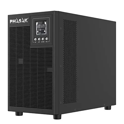 Phasak Rack On-Line PH9230 3KVA UPS Online Recarga Rápida