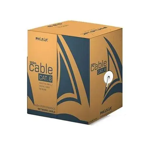 Phasak Cabo de Rede Utp Cat6 Rj45 305 Grey