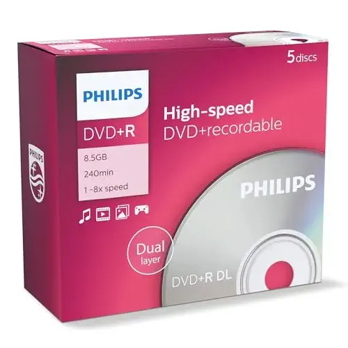 Philips DVD+R DL 8,5GB 8x