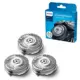 Philips S5xxx Cabeças de Corte Cromado 3 peças
