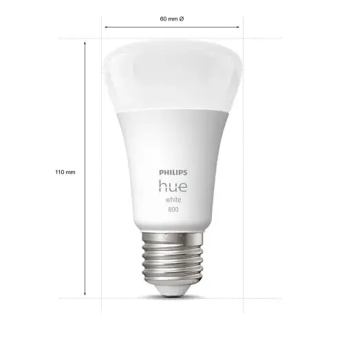 Philips Lâmpadas LED 9W Branca Quente Hue