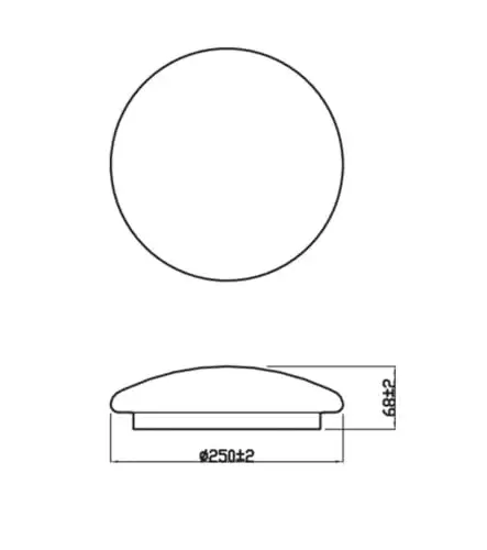 Philips Painel LED 10W Moire II