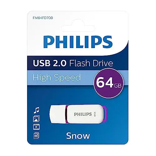 Philips Snow Edition 64GB Purple Pen USB