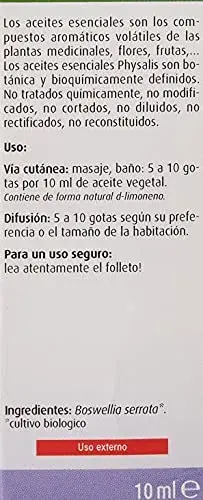 Physalis Óleo Essencial Incenso 10ml