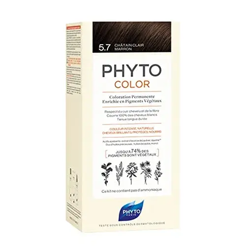 Phyto Phytocolor Coloração Permanente Castanho Claro 5.7