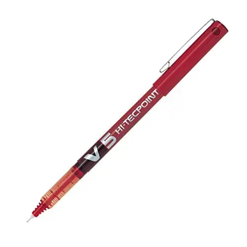 Pilot V5 Vermelho Caneta 0.5mm