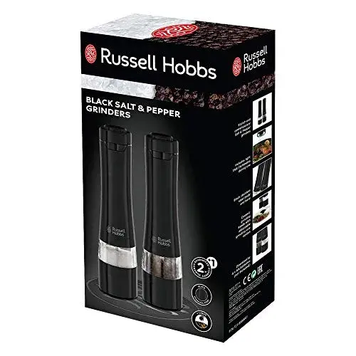 Russell Hobbs Moinho Sal/pimenta Cerâmica Preto