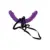 Pipedream Fetish Fantasy Strap On Duplo Estimulação Purple