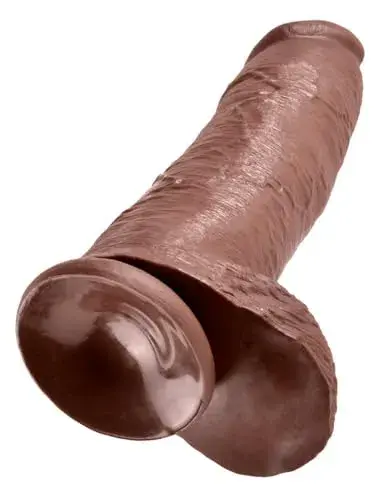 Pipedream King Cock 12″ Brown Realístico