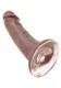 Pipedream King Cock PVC 6.75″ Brown