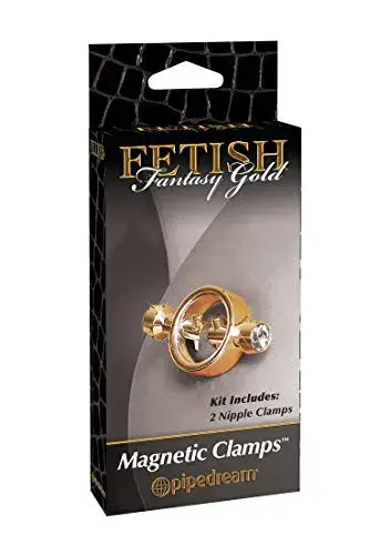 Pipedream Pinças para Mamilos Magnéticas Ouro