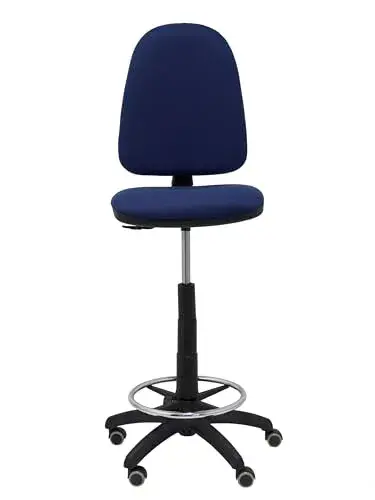 Piqueras y Crespo Ayna Bali Cadeira de Escritório Azul-Marinho com Ajuste Ergonômico