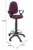 Piqueras y Crespo Ayna Bali Cadeira de Escritório Roxa Regulável