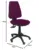 Piqueras y Crespo Elche S Cadeira Operativa Roxo Regulação Ergonômica