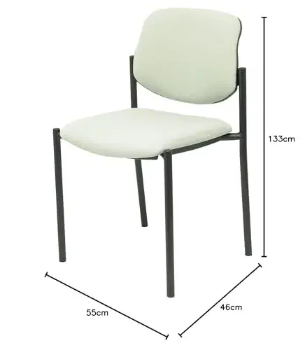 Piqueras y Crespo Villalgordo Bali Cadeira Fixa Cinzento