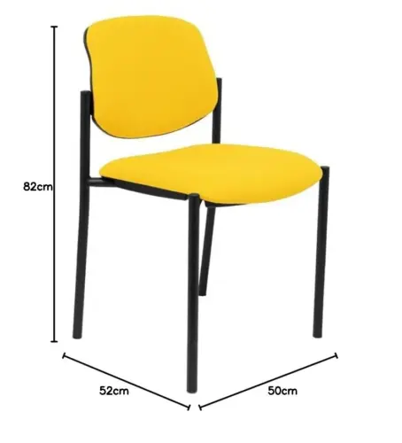 Piqueras y Crespo Villalgordo Bali Estrutura Preta Amarelo