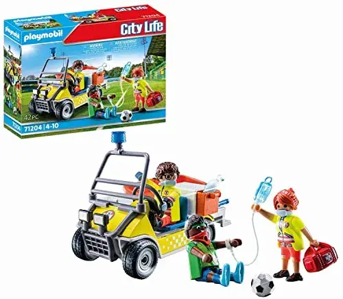 Playmobil City Life Carro de Resgate 4 anos Conjunto