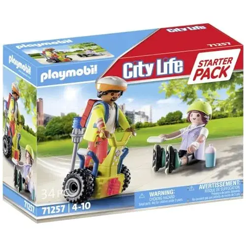 Playmobil City Life Resgate com Balance Racer 4 a 10 anos