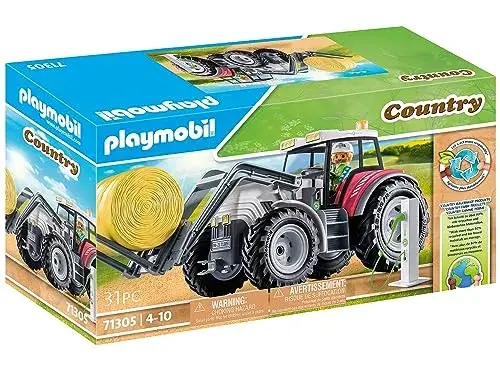 Playmobil Linha Country Trator Grande 4 Anos Conjunto