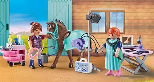 Playmobil Veterinário de Cavalos 4 anos Conjunto