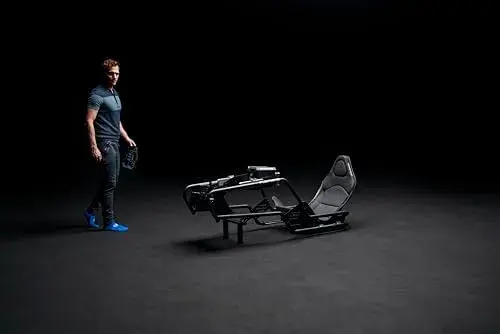 Playseat Cockpit Formula Intelligence Compatível com todos os volantes, ajustável, preto