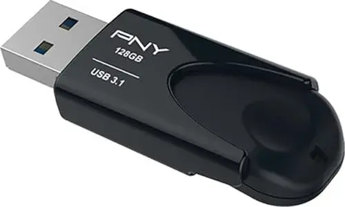 PNY Attaché 128GB USB 3.1 Preto