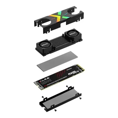 PNY CS3150 2TB SSD NVMe PCIe 5.0 RGB