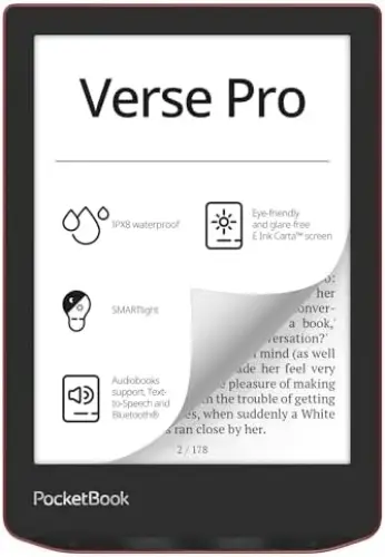 Pocket Book Verse Pro 6″ 16GB Vermelho