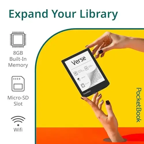 Pocket Book Ver-se 6″ 8GB Azul Brilhante