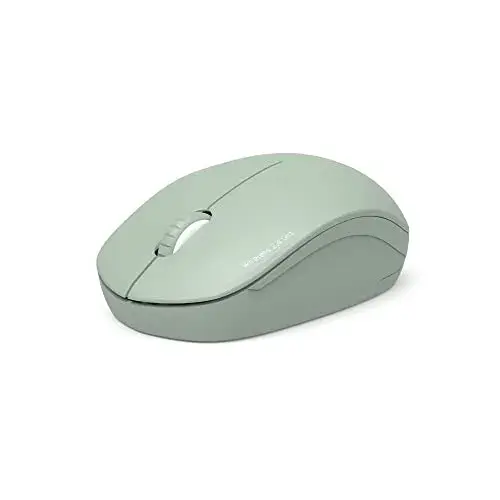Port Designs Collection 1600dpi Mouse USB-C e USB-A Verde Azeitona