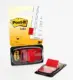 Post-it 680-1 25.4×43.2mm Vermelho Separadores de Índice