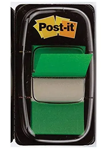 Post-it Dispensador Notas Autoadesivas 25.4×43.2mm Verde