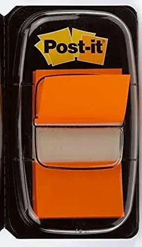 Post-it Separadores de Índice 25.4 x 43.2 mm Laranja
