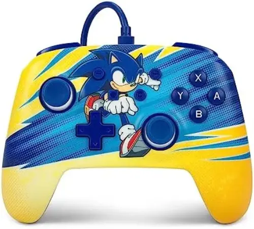 PowerA Comando com Fio Enhanced Sonic Nintendo Switch