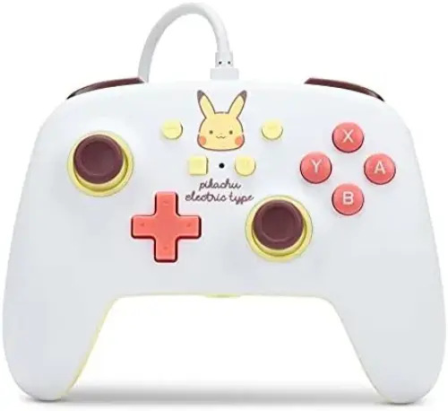 PowerA Comando Com Fio Pikachu Electric Caixa Multicor Nintendo Switch
