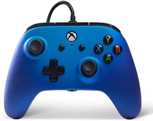 PowerA Comando com Fios Gamepad Xbox One Azul
