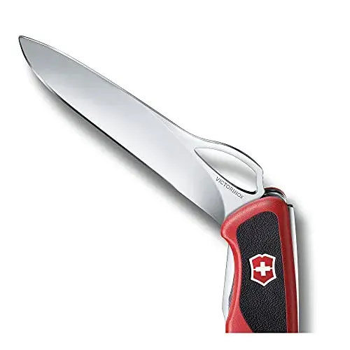 Victorinox Ranger Grip 61 Lâmina grande com bloqueio de poliamida vermelho/preto