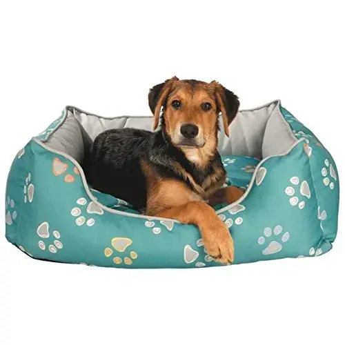 Trixie Cama para Cão 70cm Branco/Preto Poliester