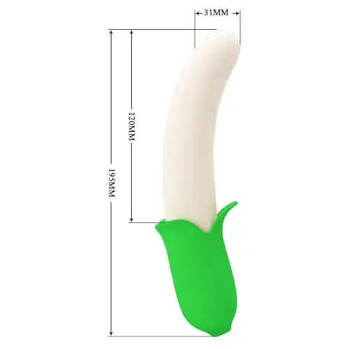 Pretty Love Banana Knight Super Power Vibrador Silicone