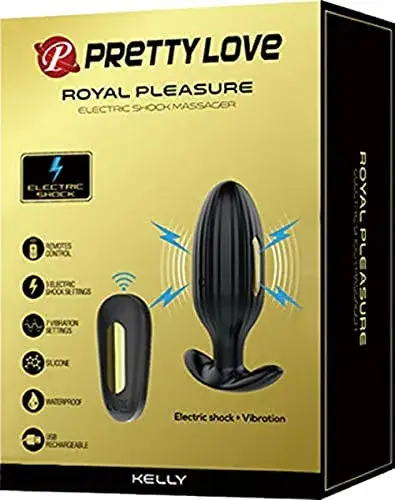 Pretty Love Plug Anal com Electro Estimulação USB