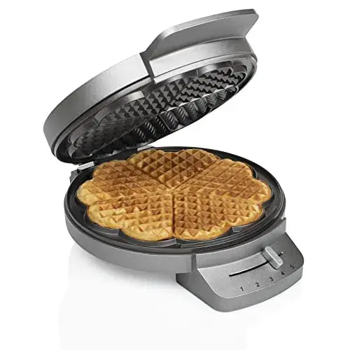 Princess Máquina Waffles Deluxe 1200 W 5 Corações