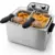 ProfiCook FR 1038 5L cinzento fritadeira dupla