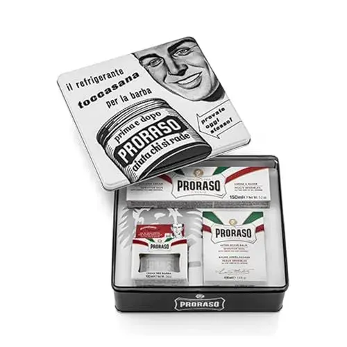 Proraso Linha Pré e Pós-Barba Kit Vintage de Luxo