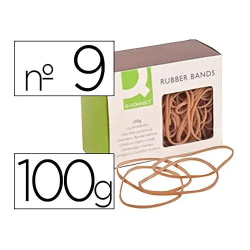 Q-Connect Elásticos 100g nº 9