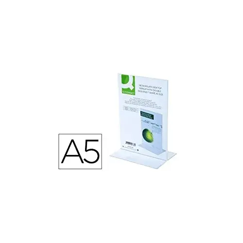 Q-Connect Expositor T Metacrilato A5