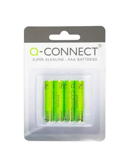 Q-Connect Pilhas Alcalinas 1500mAh AAA