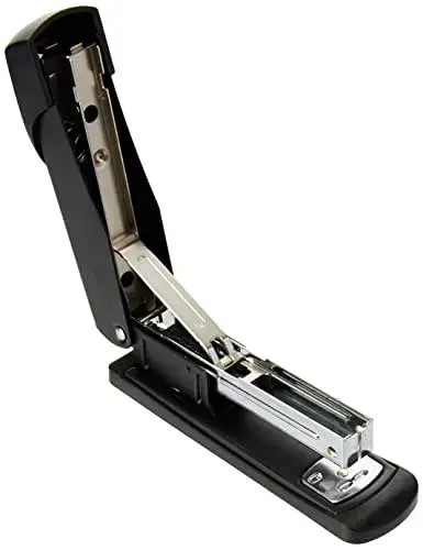 Q-Connect Agrafador meia tira 20 folhas metal preto