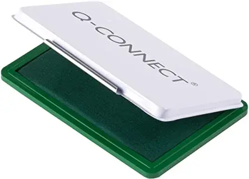 Q-Connect Almofada para Carimbo Verde 110x70mm